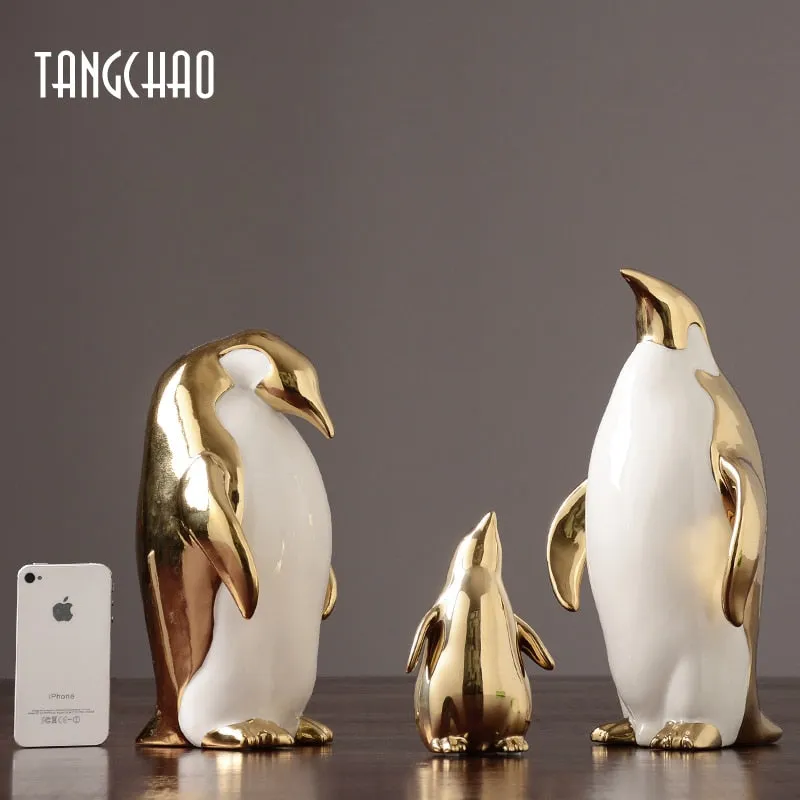 Penguin Sculpture Home Décor