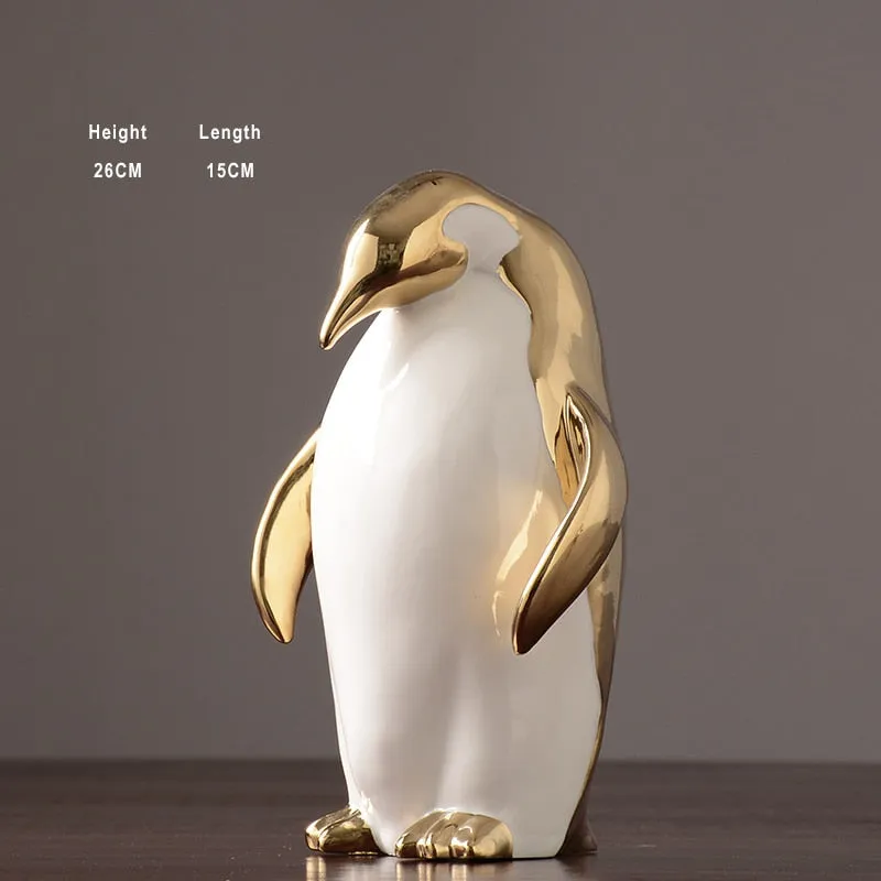 Penguin Sculpture Home Décor