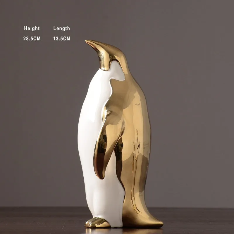 Penguin Sculpture Home Décor