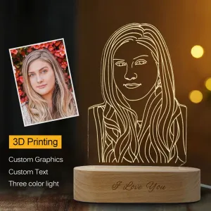 Personalized 3D Night Light
