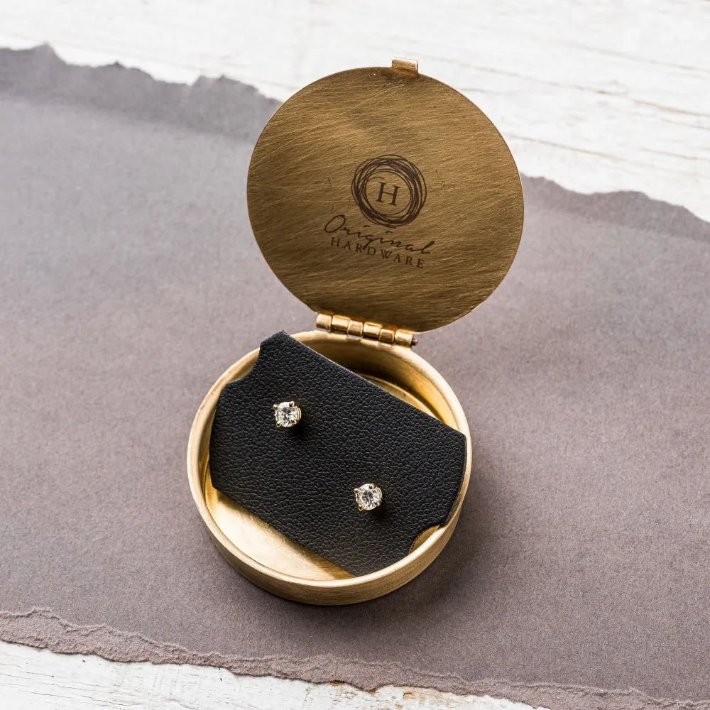 Personalized Brass Gift Box