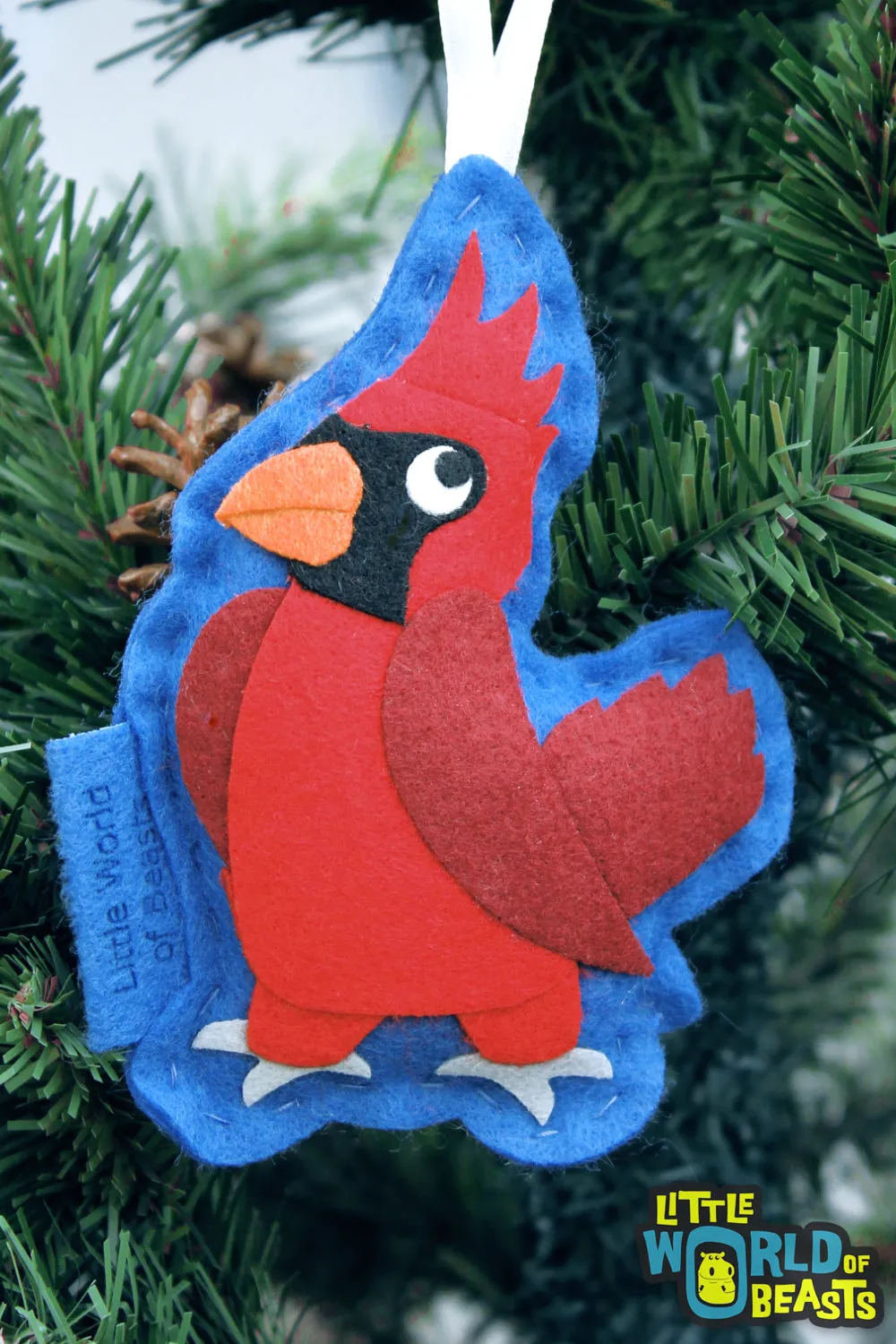 Personalized Cardinal Ornament