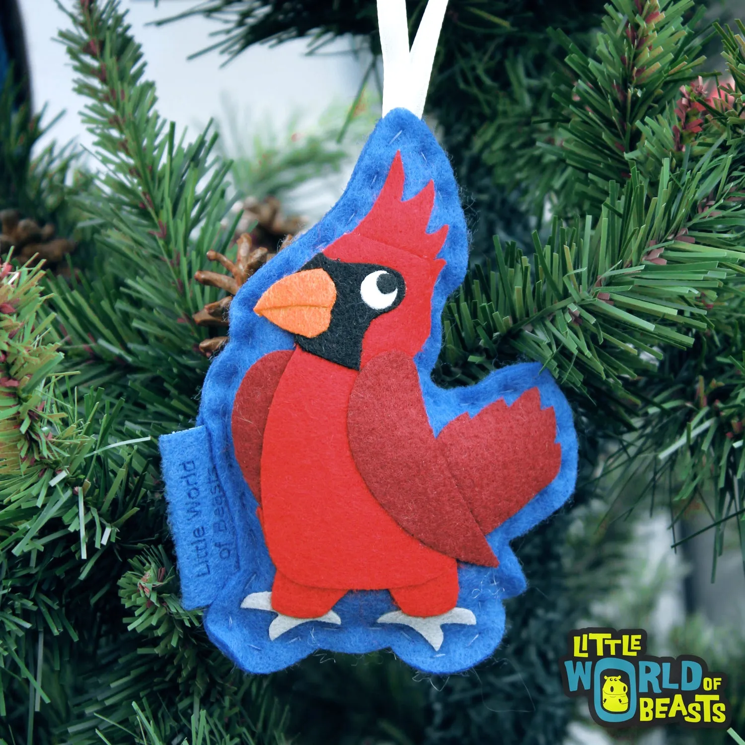 Personalized Cardinal Ornament