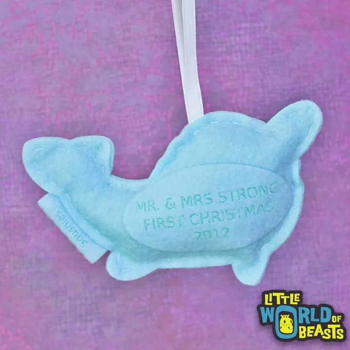 Personalized Dorothy the Border Collie Ornament