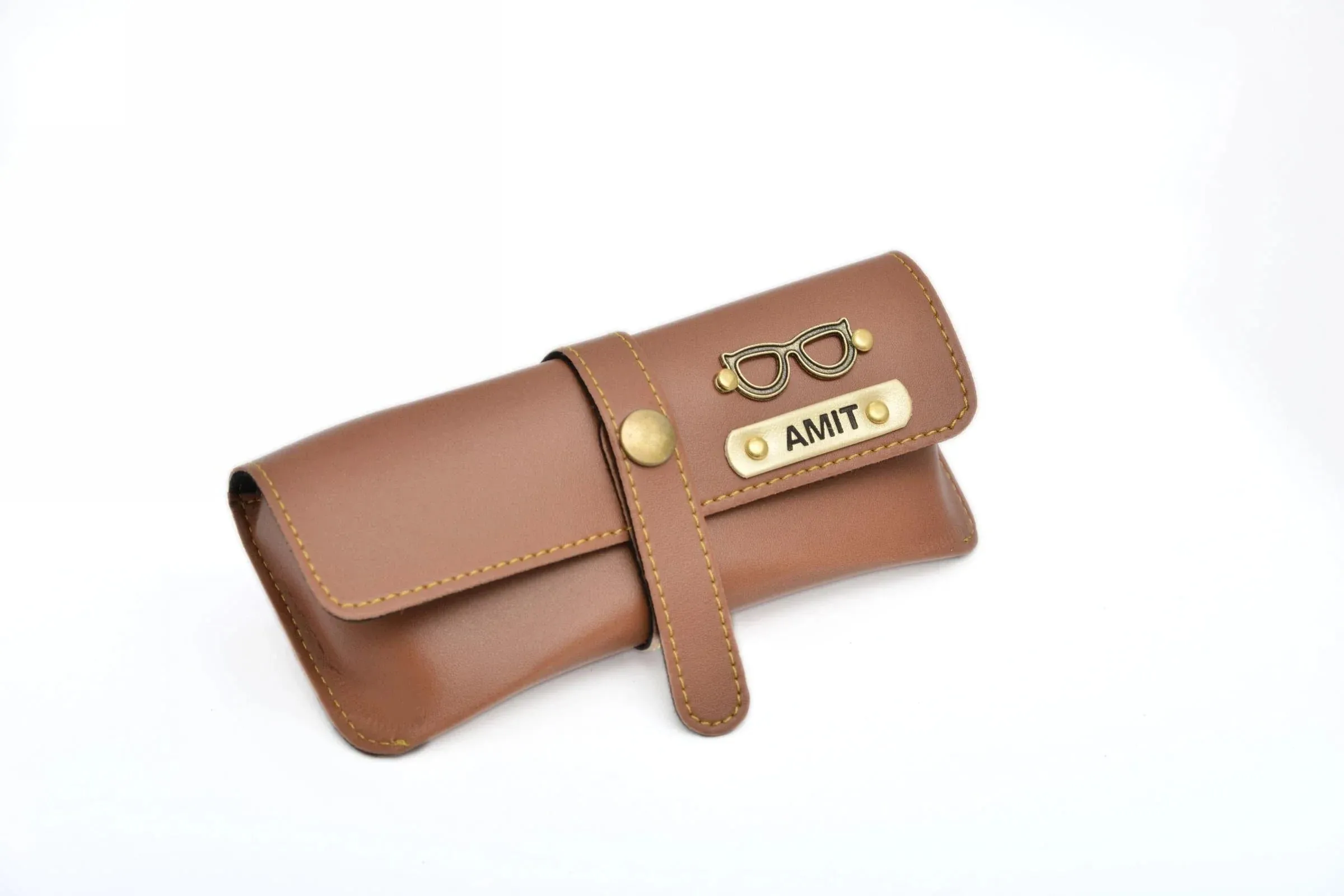 Personalized Frequent Traveller Combo (3 pcs) - Tan