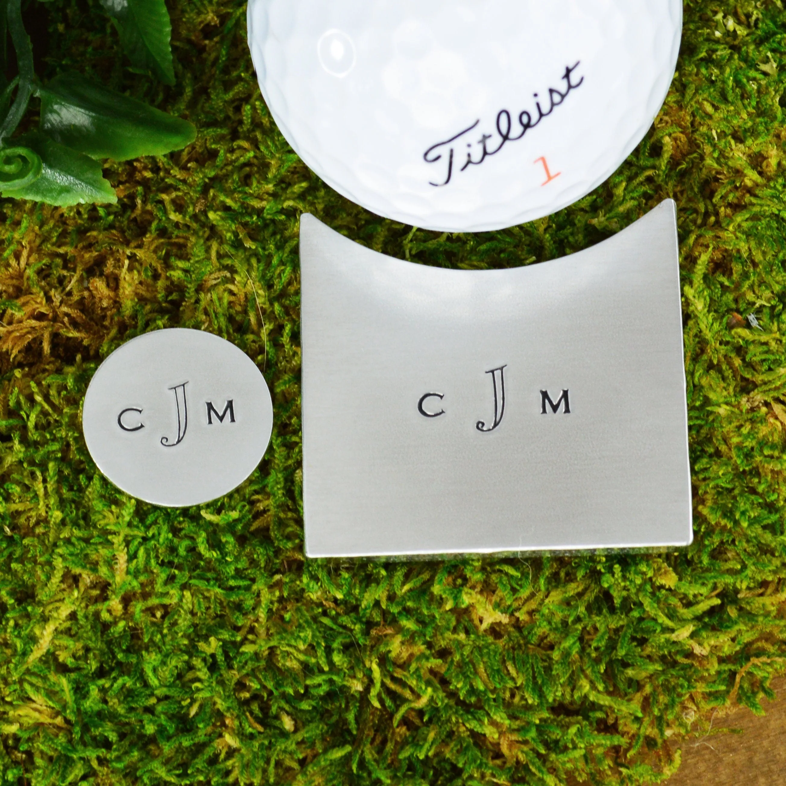 Personalized Golf Ball Marker Set