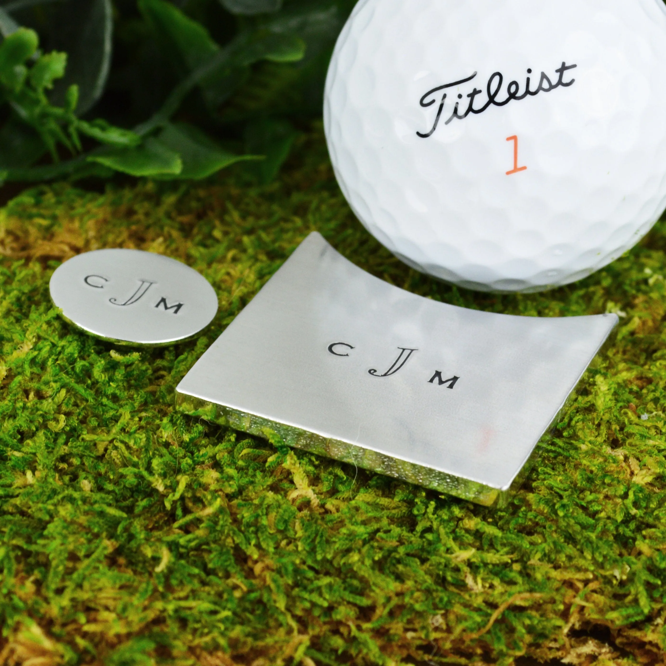Personalized Golf Ball Marker Set