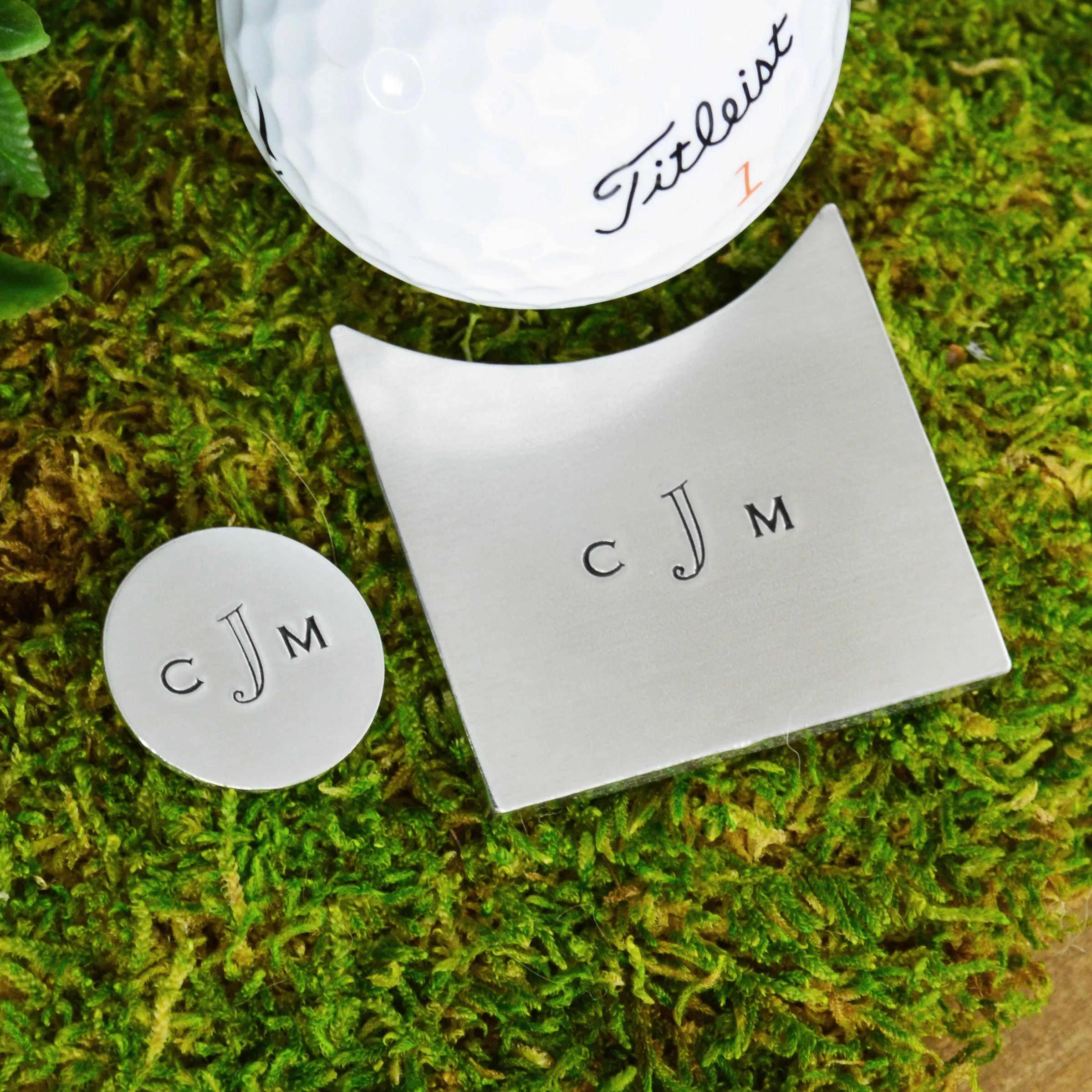 Personalized Golf Ball Marker Set