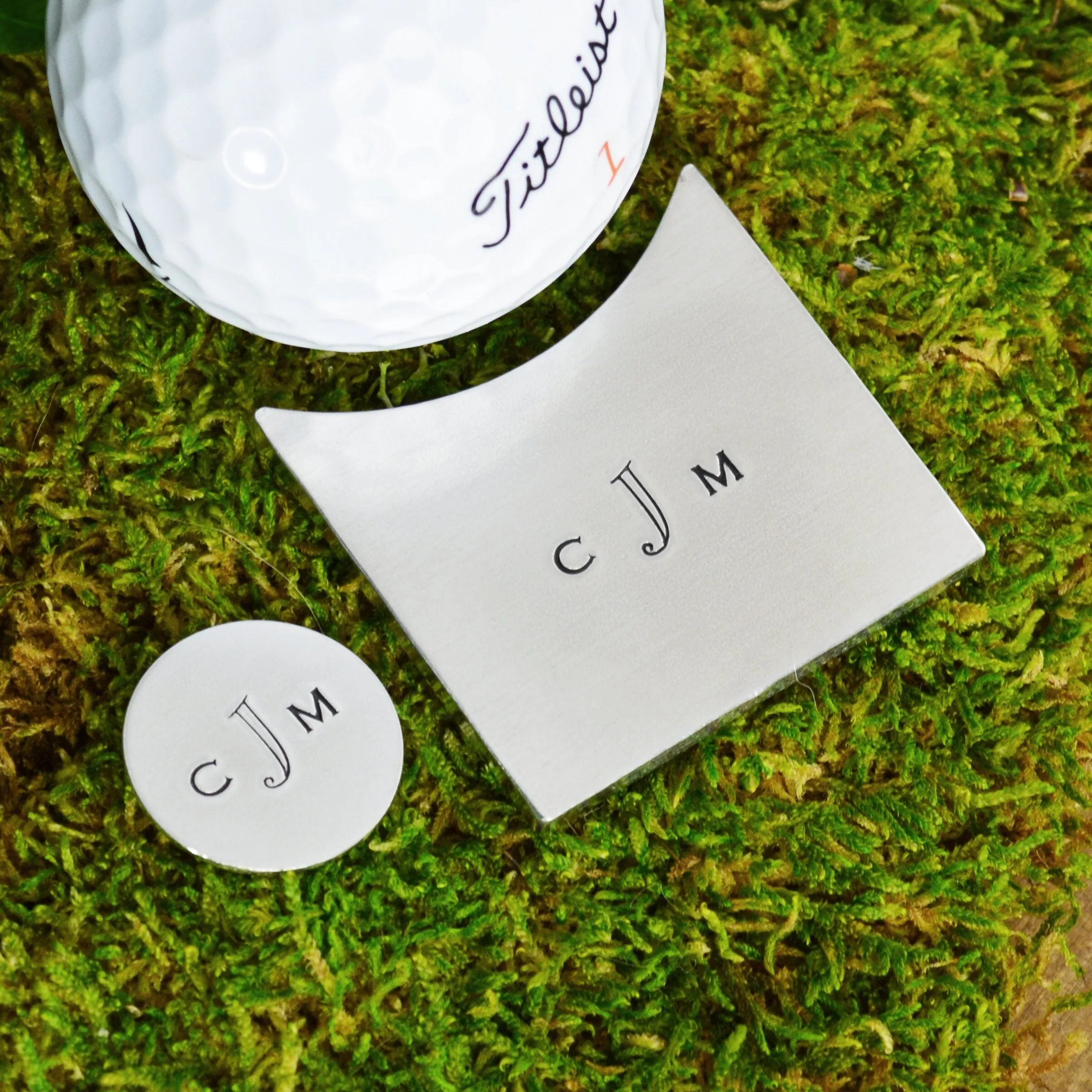 Personalized Golf Ball Marker Set