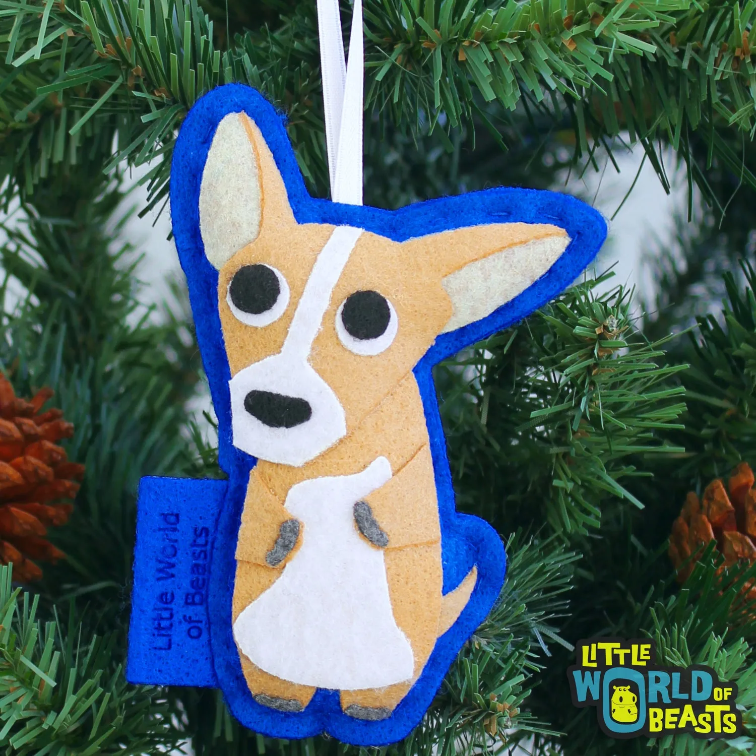 Personalized Habanero the Chihuahua Ornament