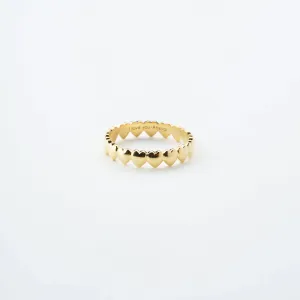 Personalized Heart Ring