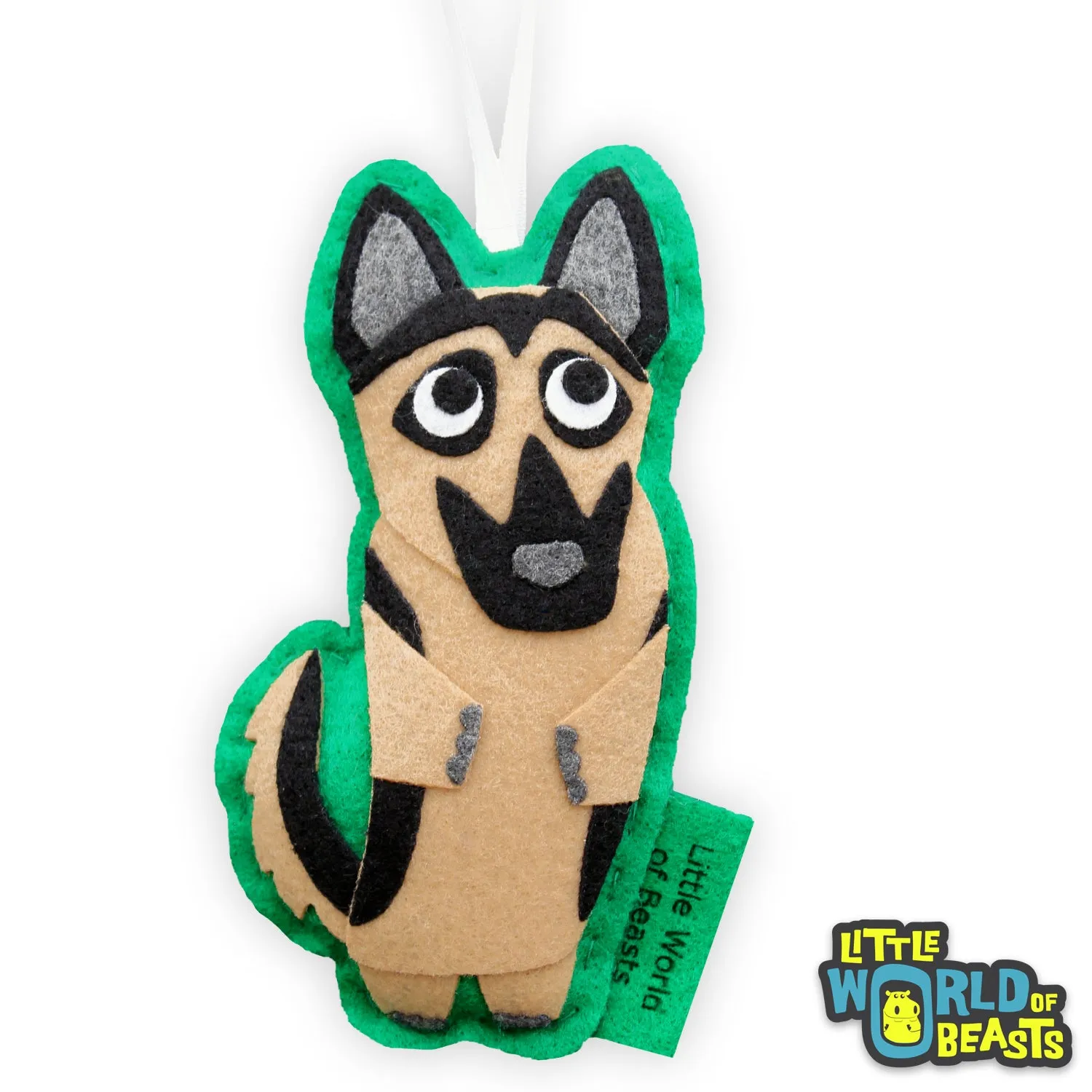 Personalized Heinrich the German Shepherd Ornament