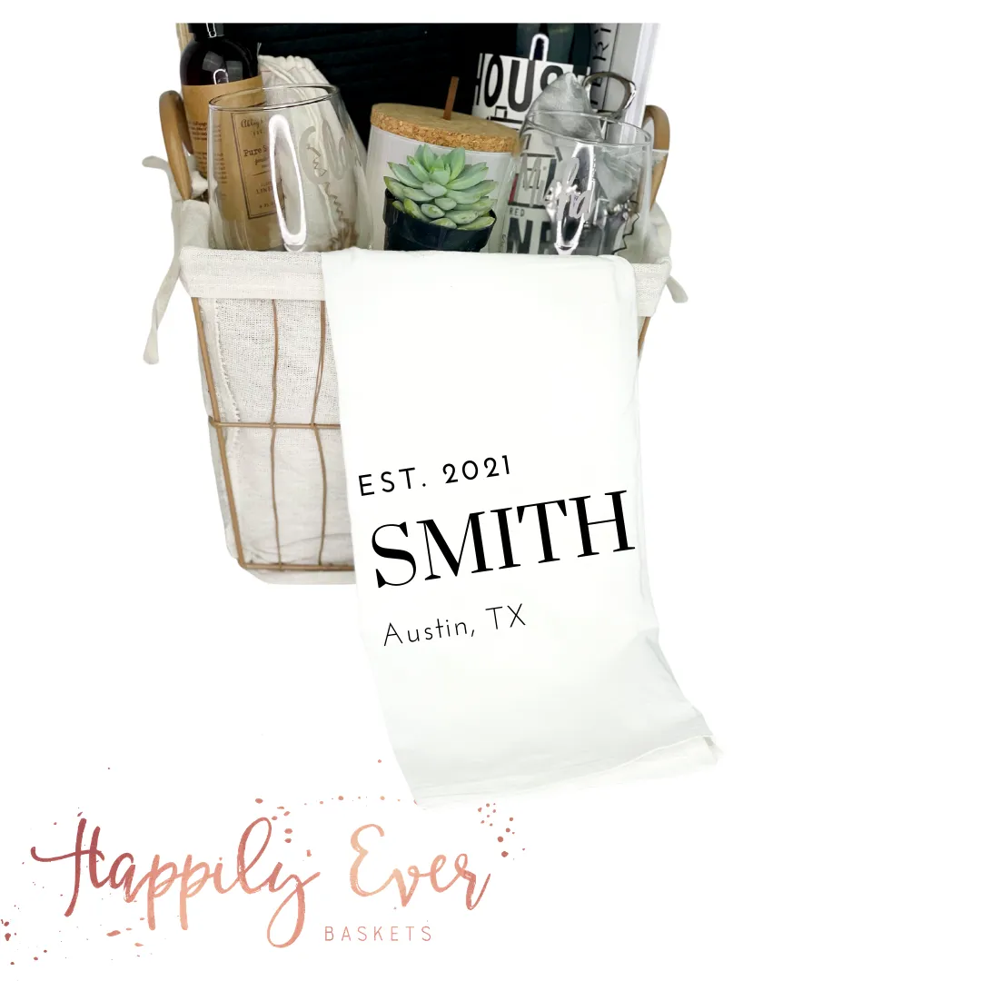 Personalized Kitchen Towel