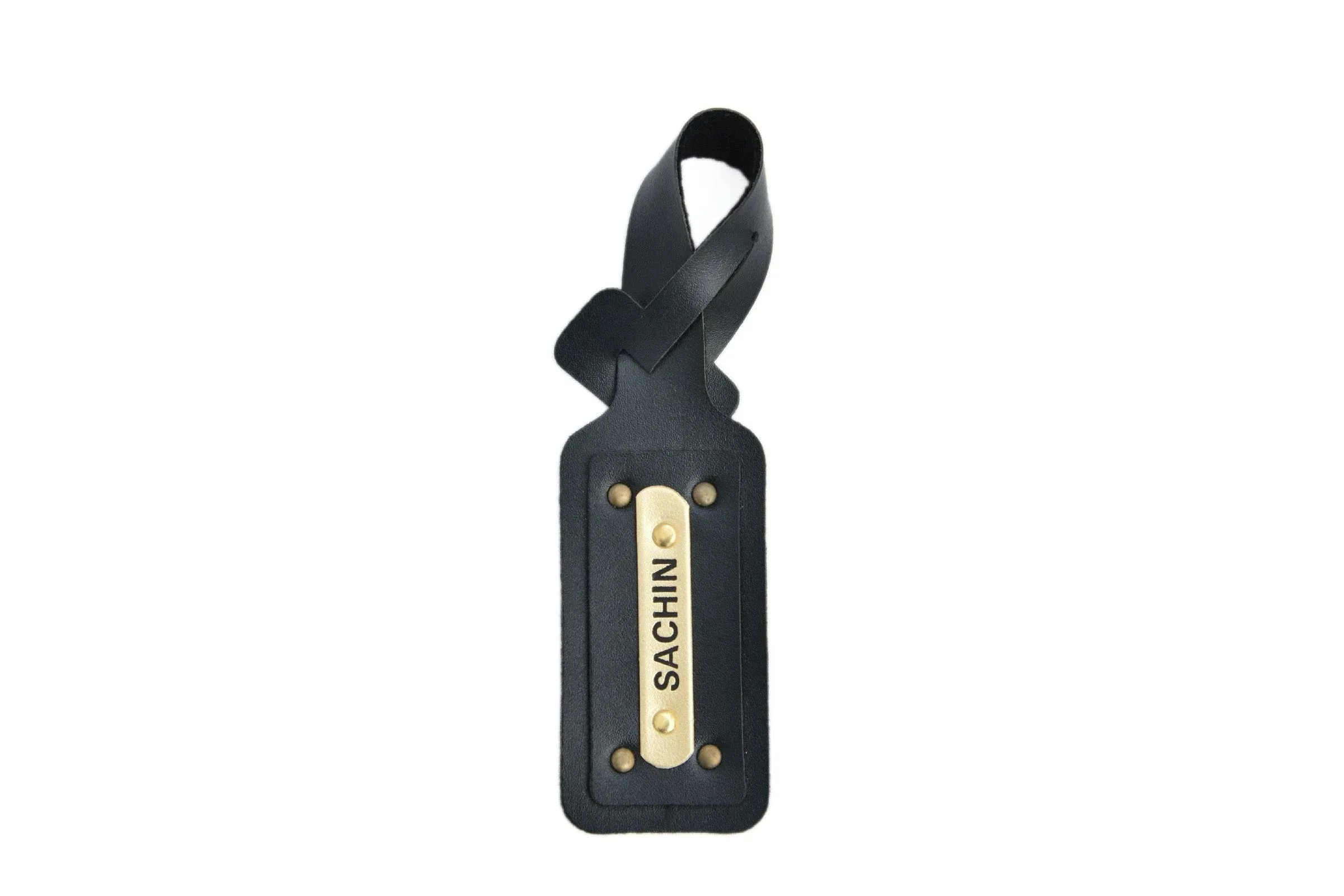 Personalized Luggage Tag - Black
