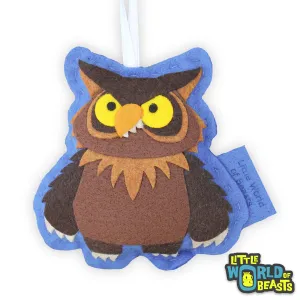Personalized Sebastian the Owlbear Ornament