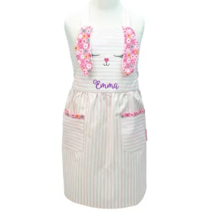 Personalized Stephen Joseph Child Kitchen Baking Cooking Apron - Bunny