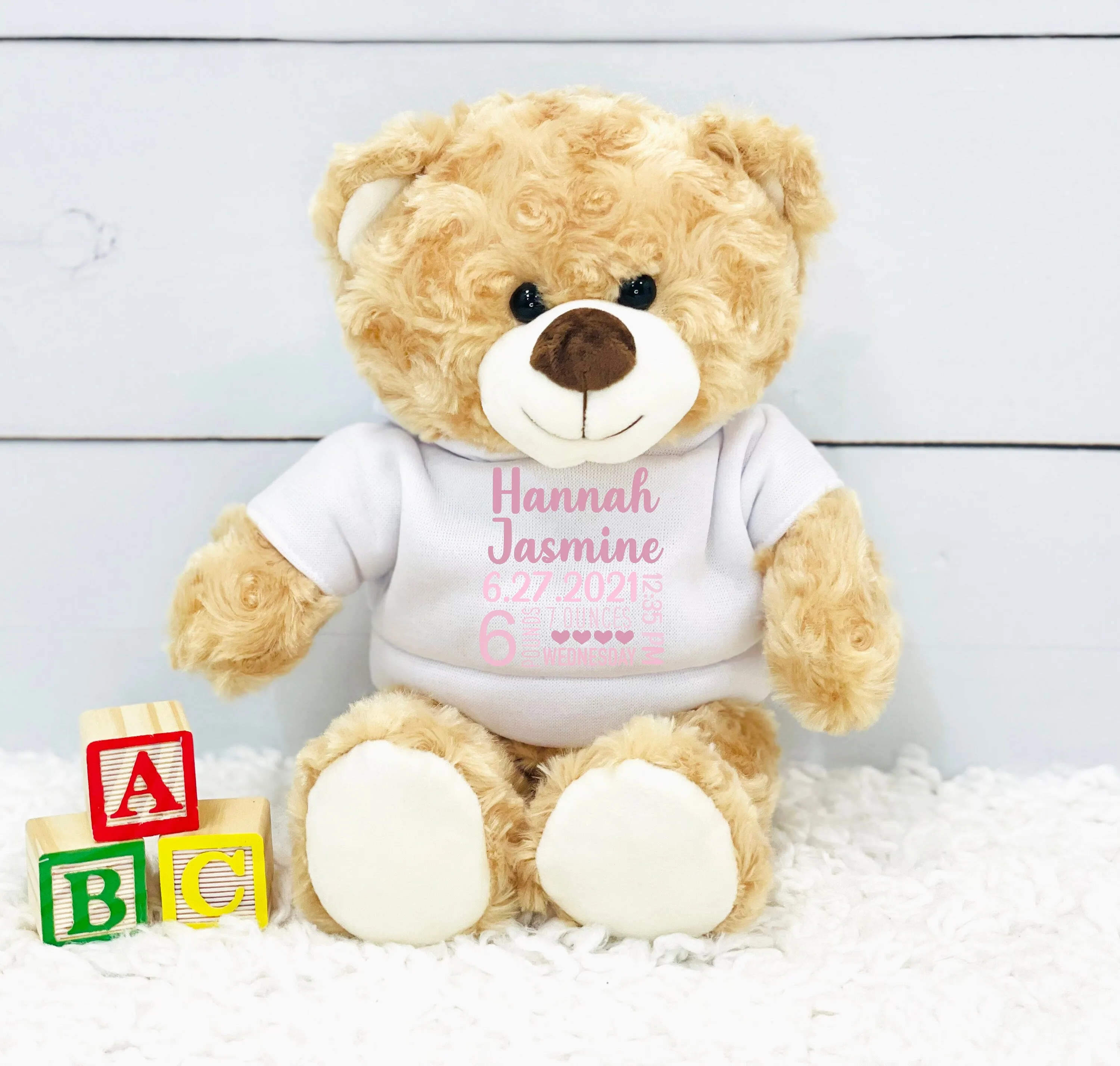 Personalized Stuffed Teddy Bear