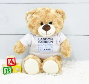 Personalized Stuffed Teddy Bear