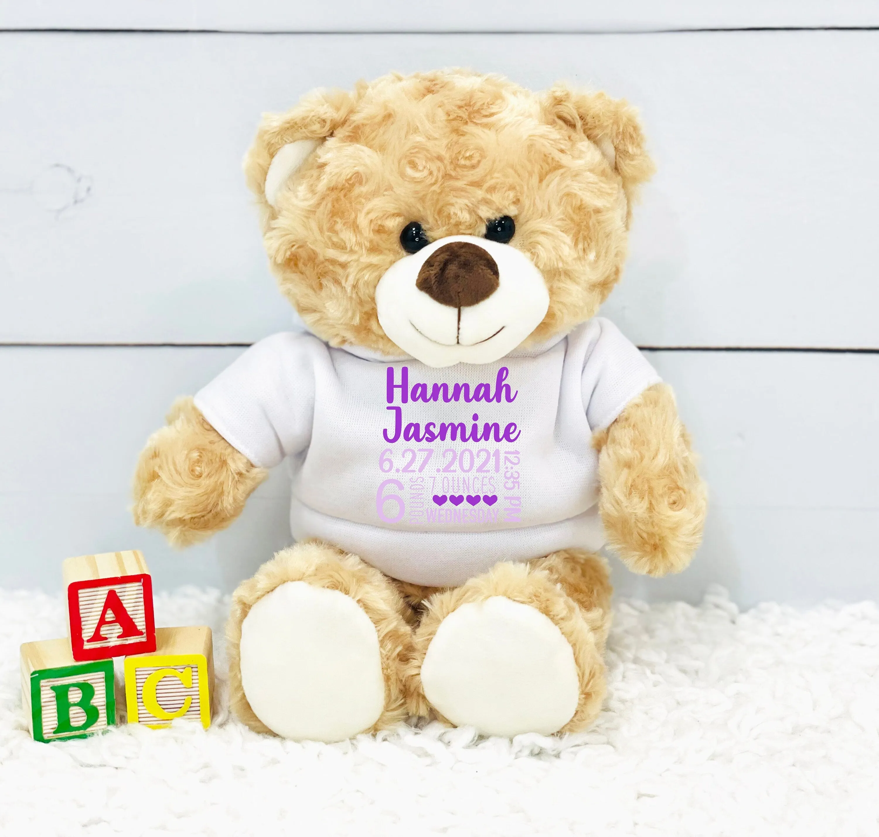 Personalized Stuffed Teddy Bear