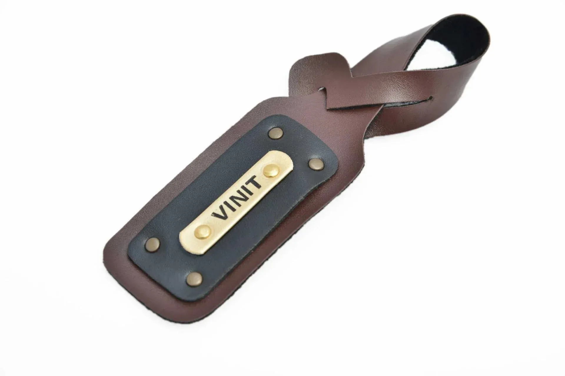 Personalized Unisex 2 Pcs Traveler Combo - BROWN