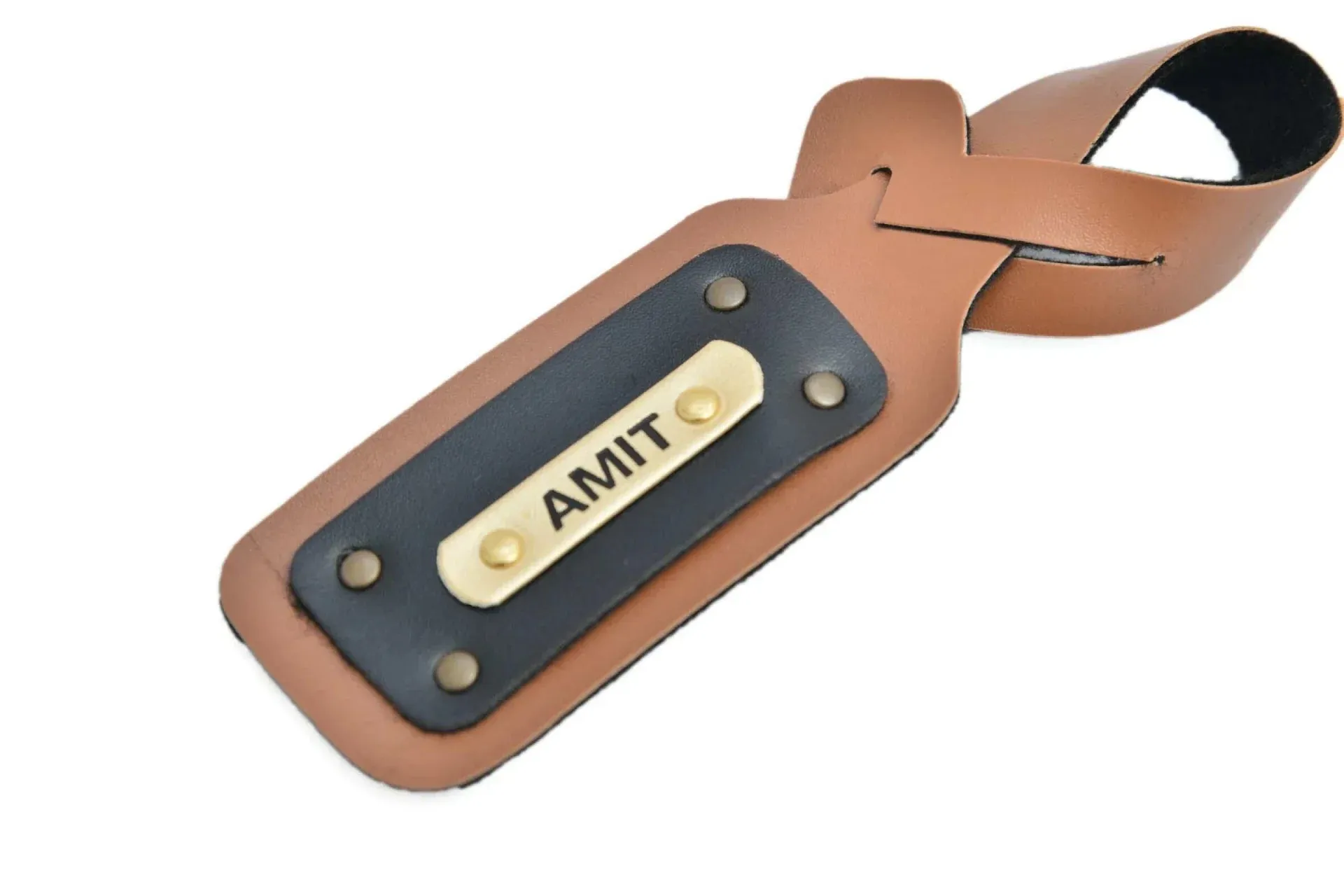 Personalized Unisex 2 Pcs Traveler Combo - TAN