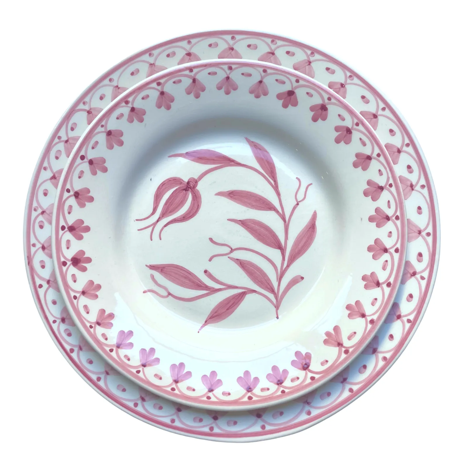 Pink Tulip Dinnerware