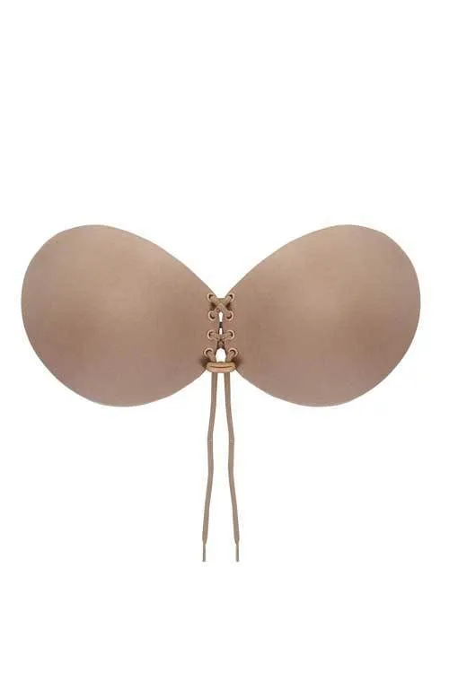 Plus Size Magic Push Up Cup Size D Adhesive Bra [Final Sale Item]
