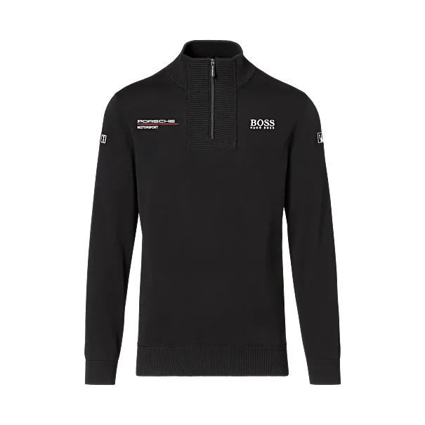 Porsche Men's Knitted Sweater - Motorsport, Hugo Boss