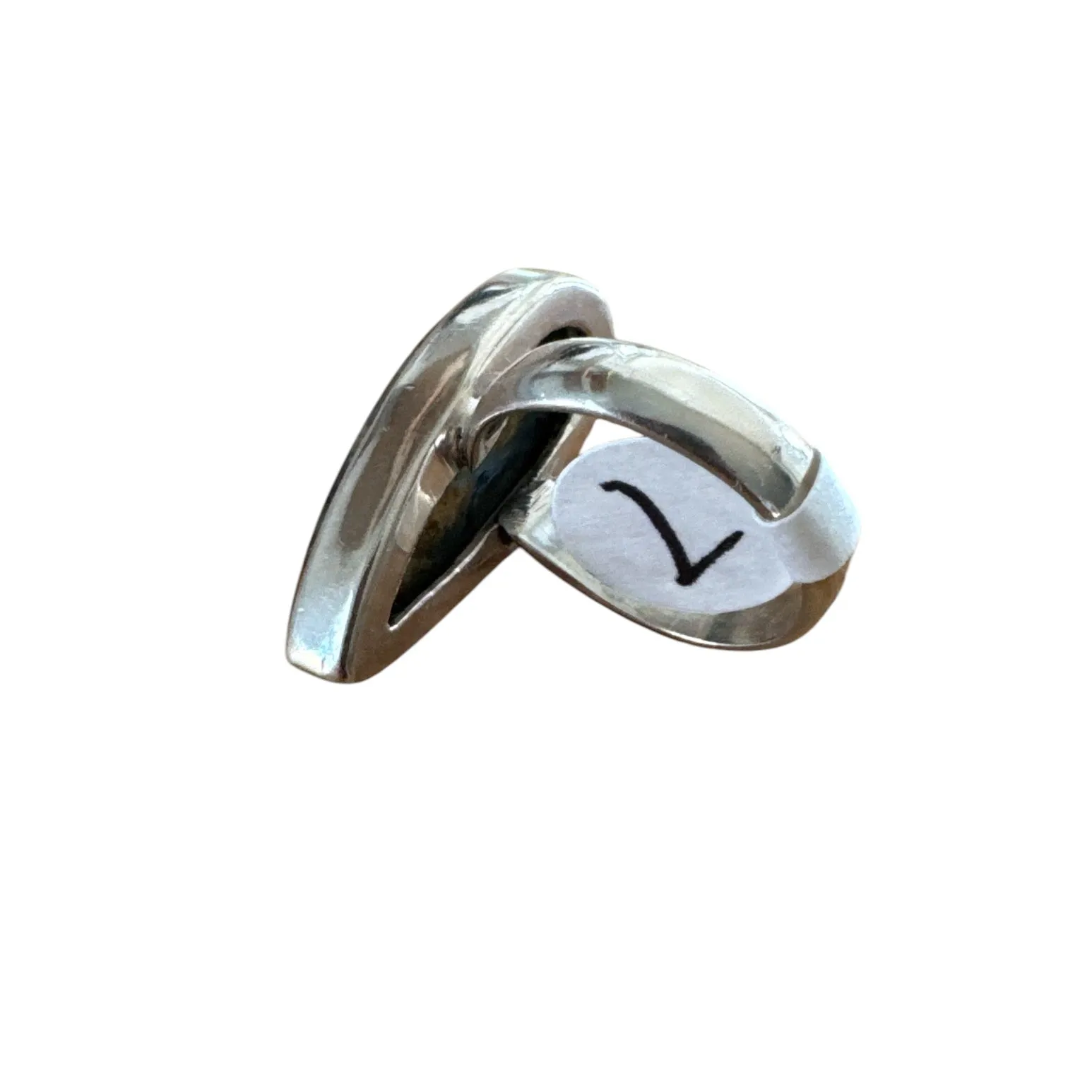 RARE Blue Pietersite Solid 925 Sterling Silver Ring 7