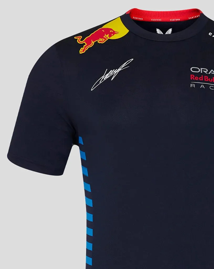 Red Bull Racing F1 Men's 2024 Sergio "Checo" Perez Team T-Shirt- Navy