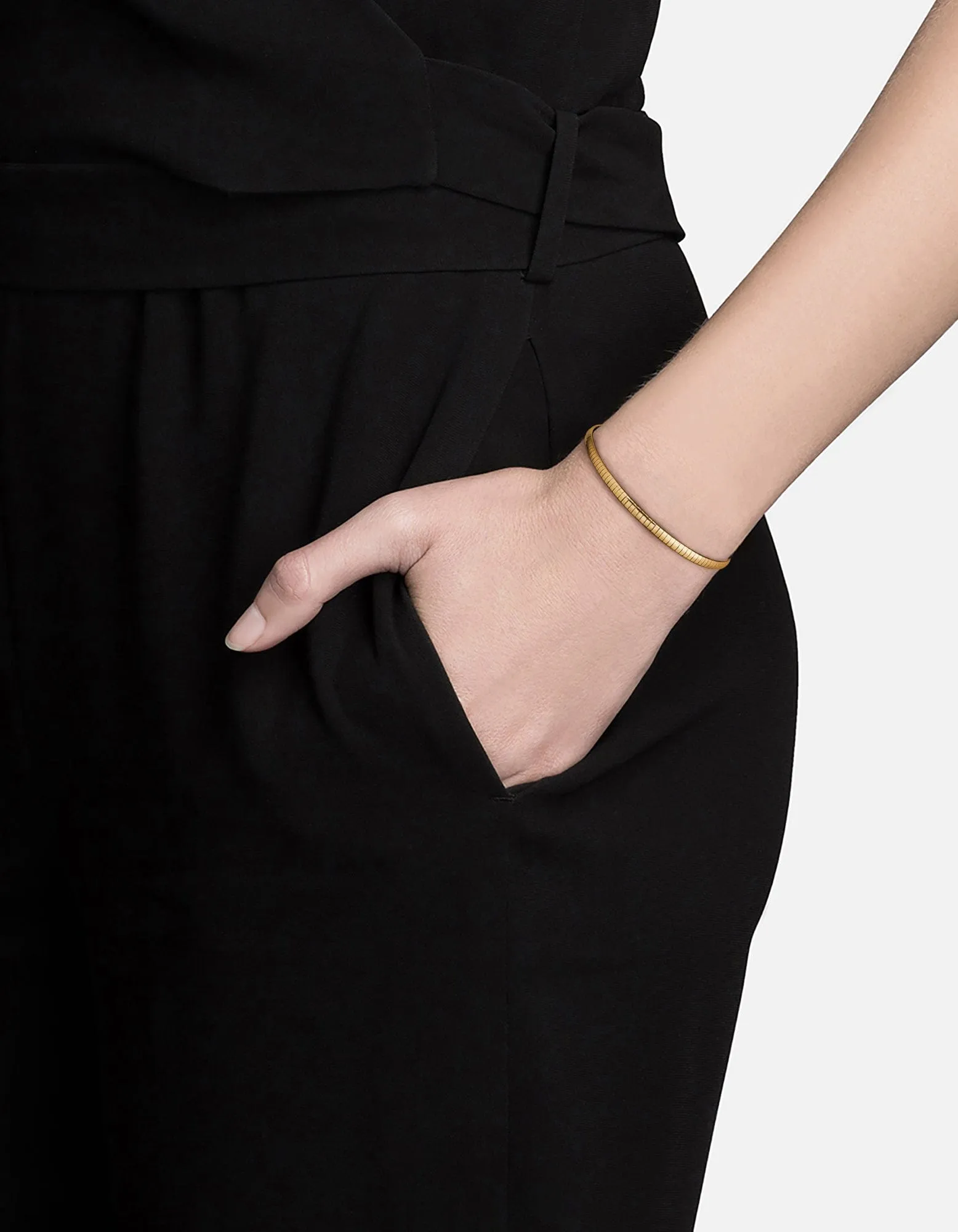Revel Chain Bracelet II, Gold Vermeil