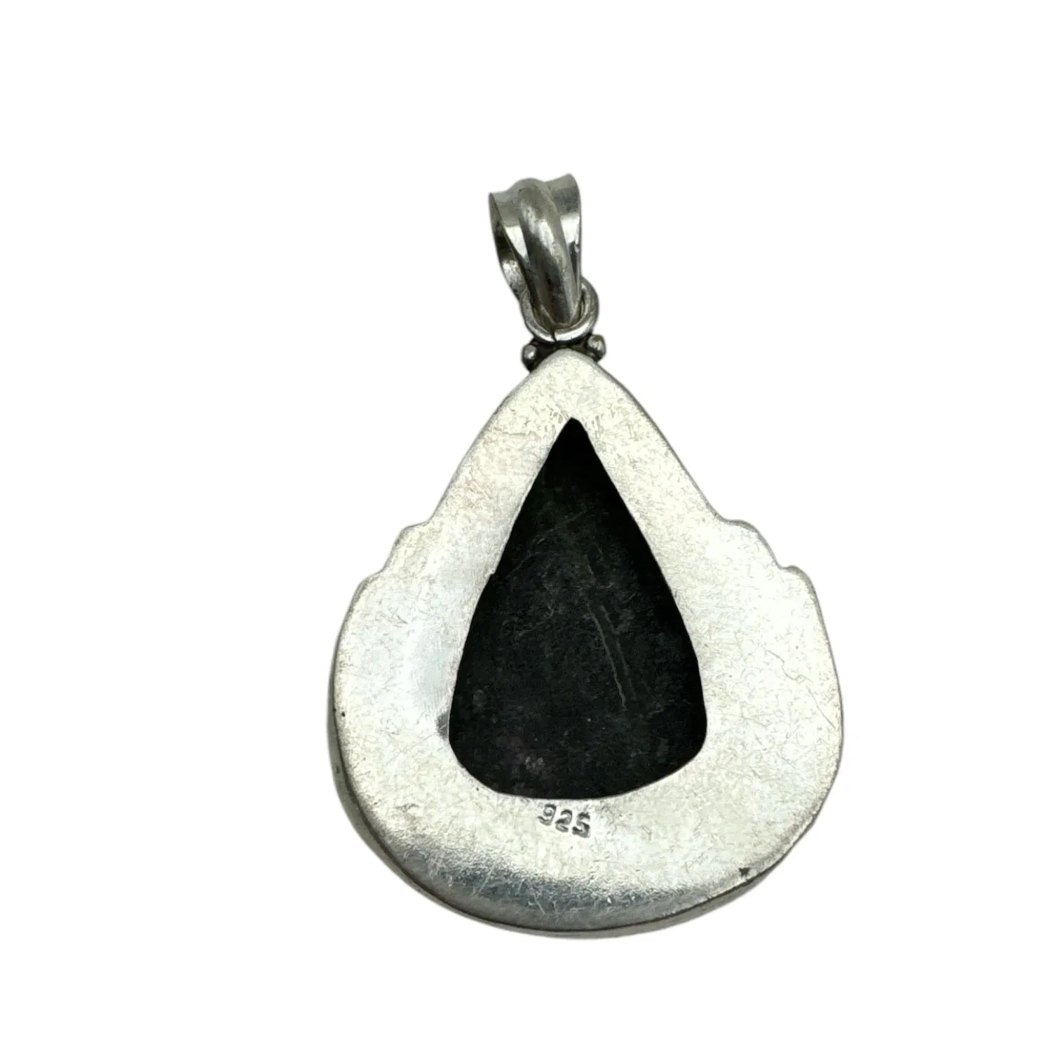 Rhodonite Solid 925 Sterling Silver Pendant