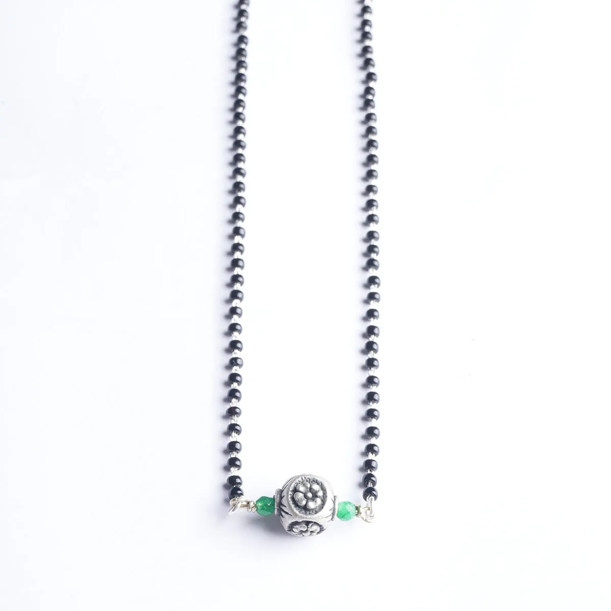 Riva Silver Mangalsutra by Moha