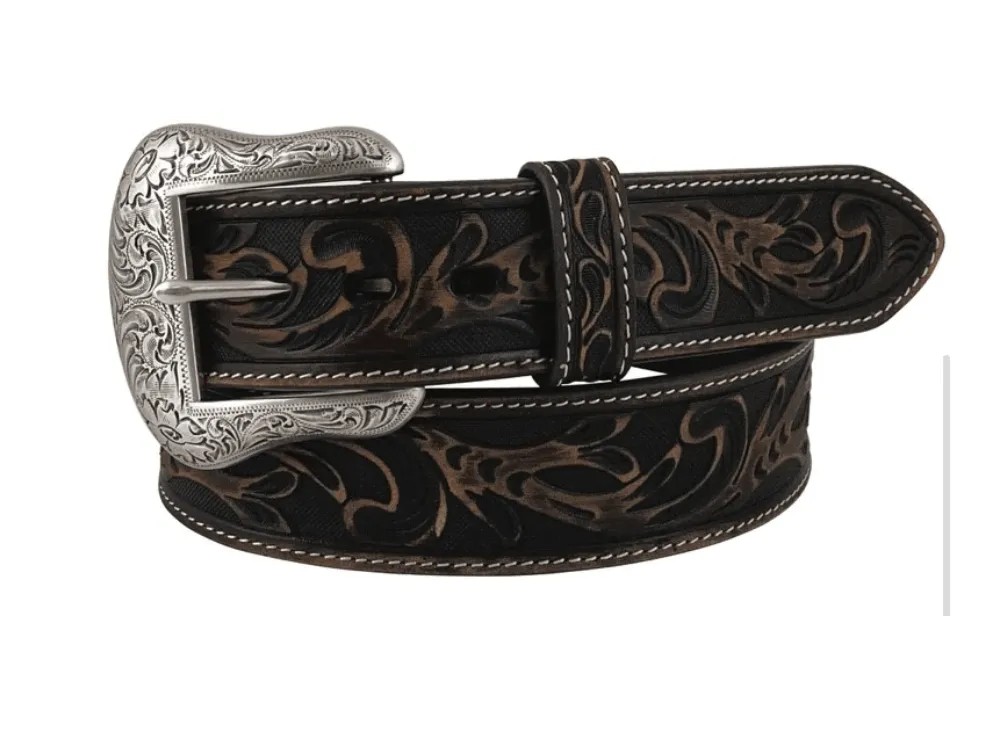 Roper Brown Tooled Belt (8642500)
