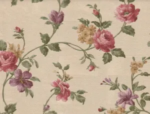 Roses Beige VC839 Wallpaper