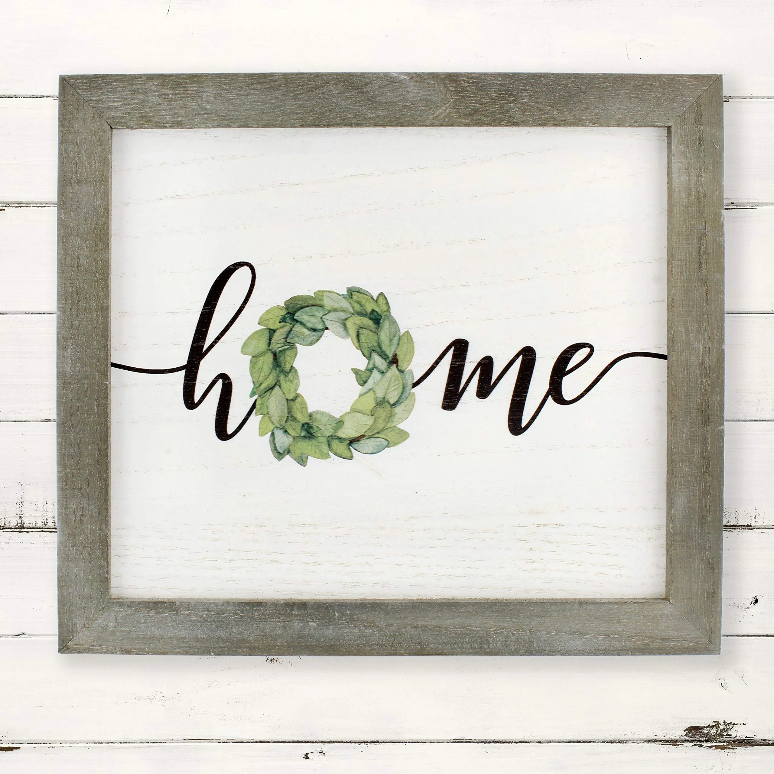 Rustic Home Wreath Sign, 10.5 x 12 Inch (Case of 40)