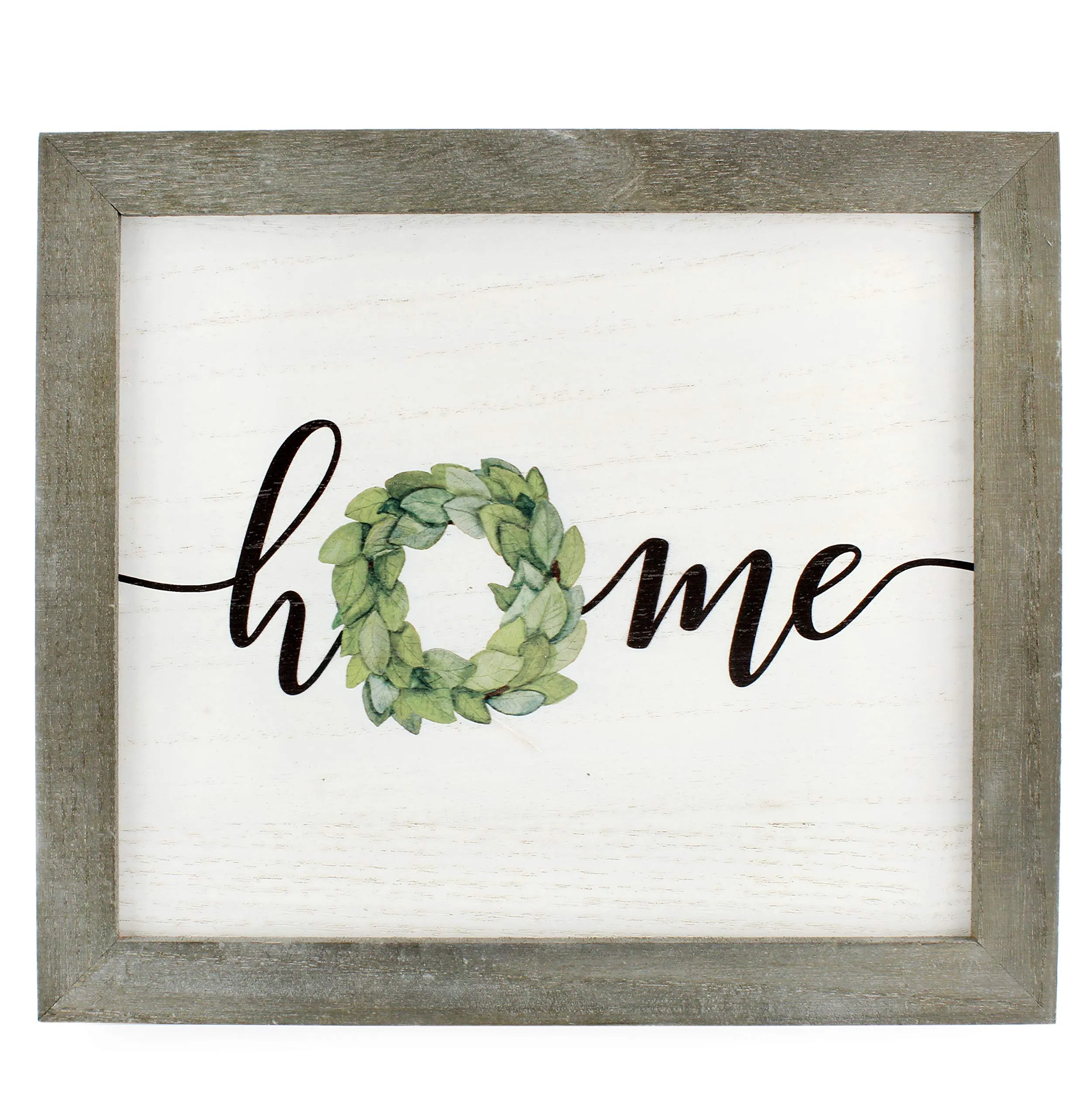 Rustic Home Wreath Sign, 10.5 x 12 Inch (Case of 40)