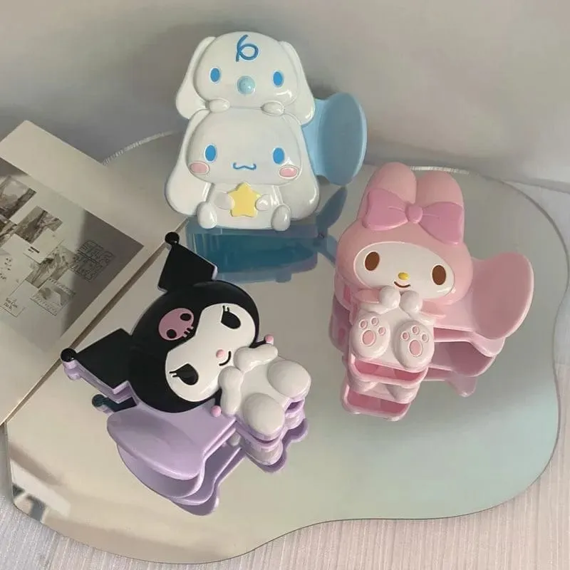 Sanrio Kawaii My Melody Kuromi Cinnamoroll Hair Claw Clip