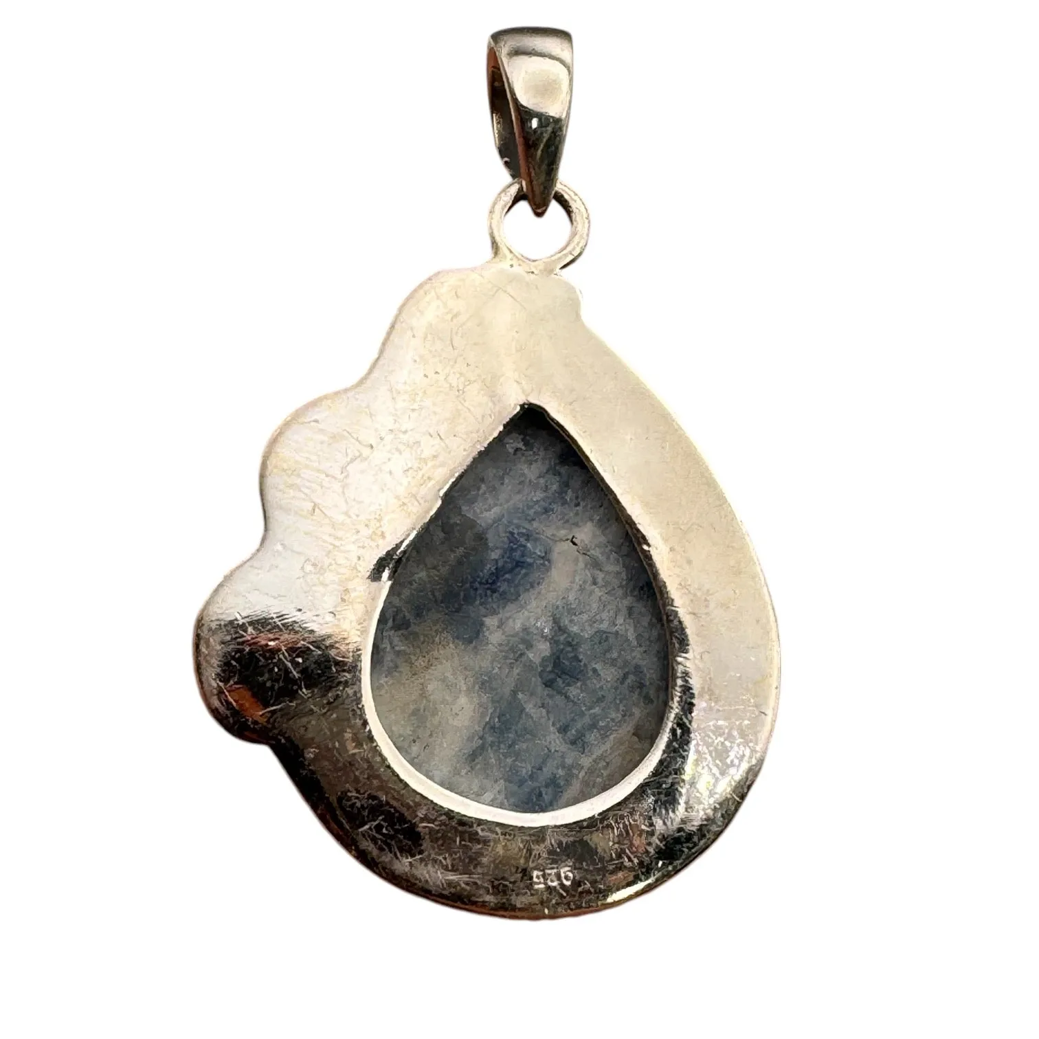 Scheelite Solid 925 Sterling Silver Pendant