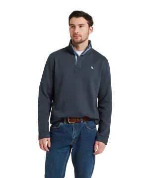 Schoffel Mens Branscome cove sweatshirt - Blueberry