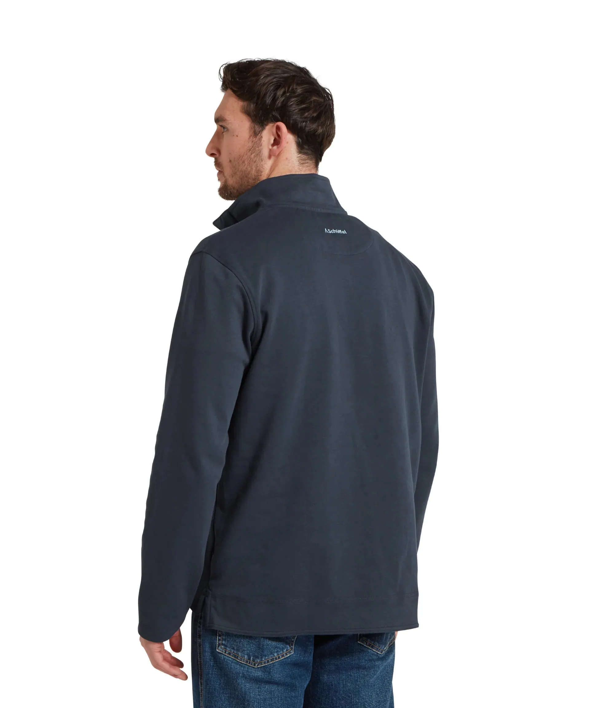 Schoffel Mens Branscome cove sweatshirt - Blueberry