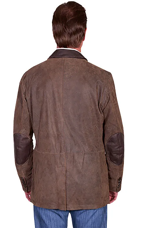 Scully Leather Blazer Elbow Patches