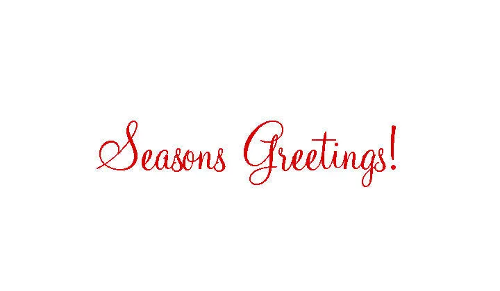 Seasons Greetings Tags #2