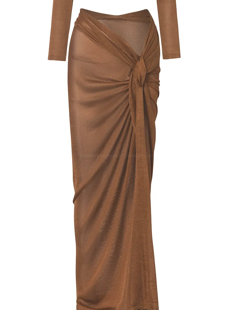 Simone-Marigold Skirt ::RET