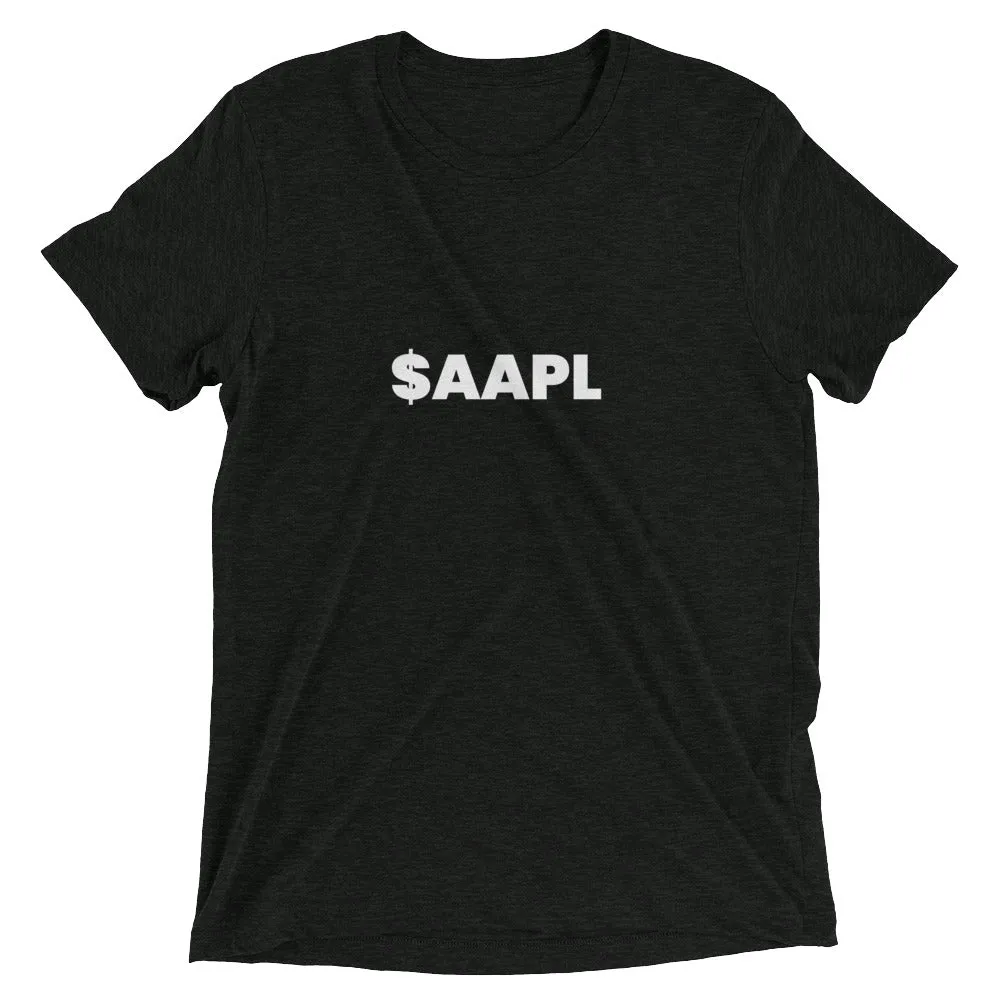 Simple Ticker Apple ($AAPL) - Investor Tee Shirt