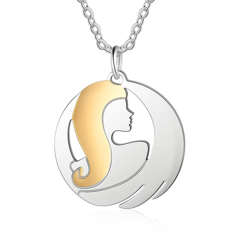 Sister Love Custom Sterling Silver Necklace