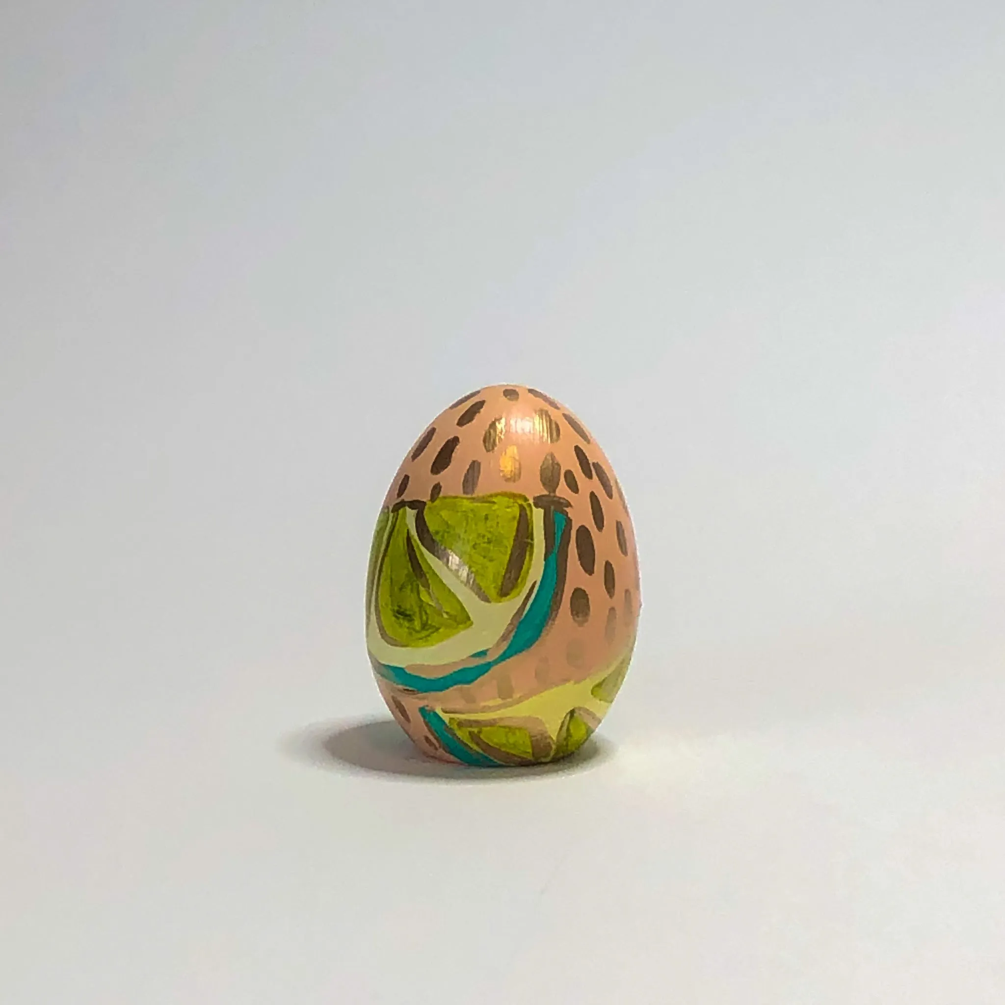 Small Peach Limes Egg
