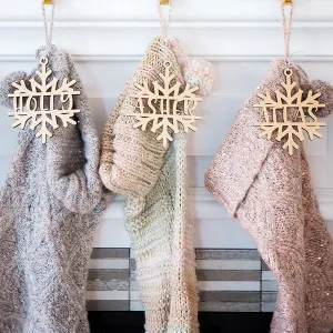 Snowflake Ornament Tag