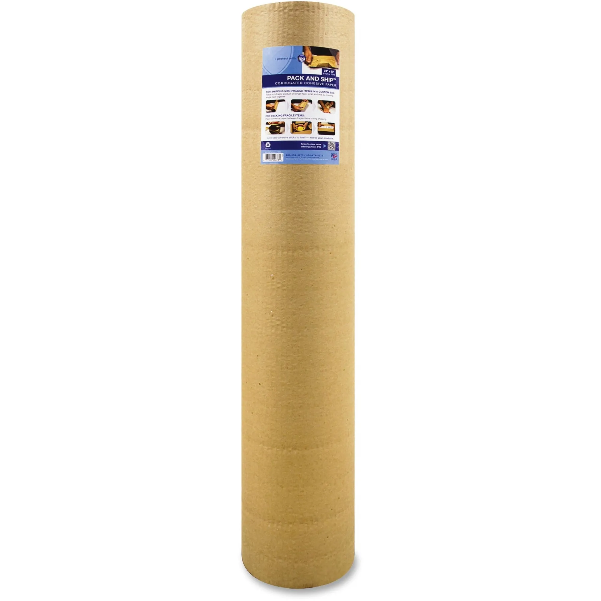 Sparco Cohesive Corrugated Wrap
