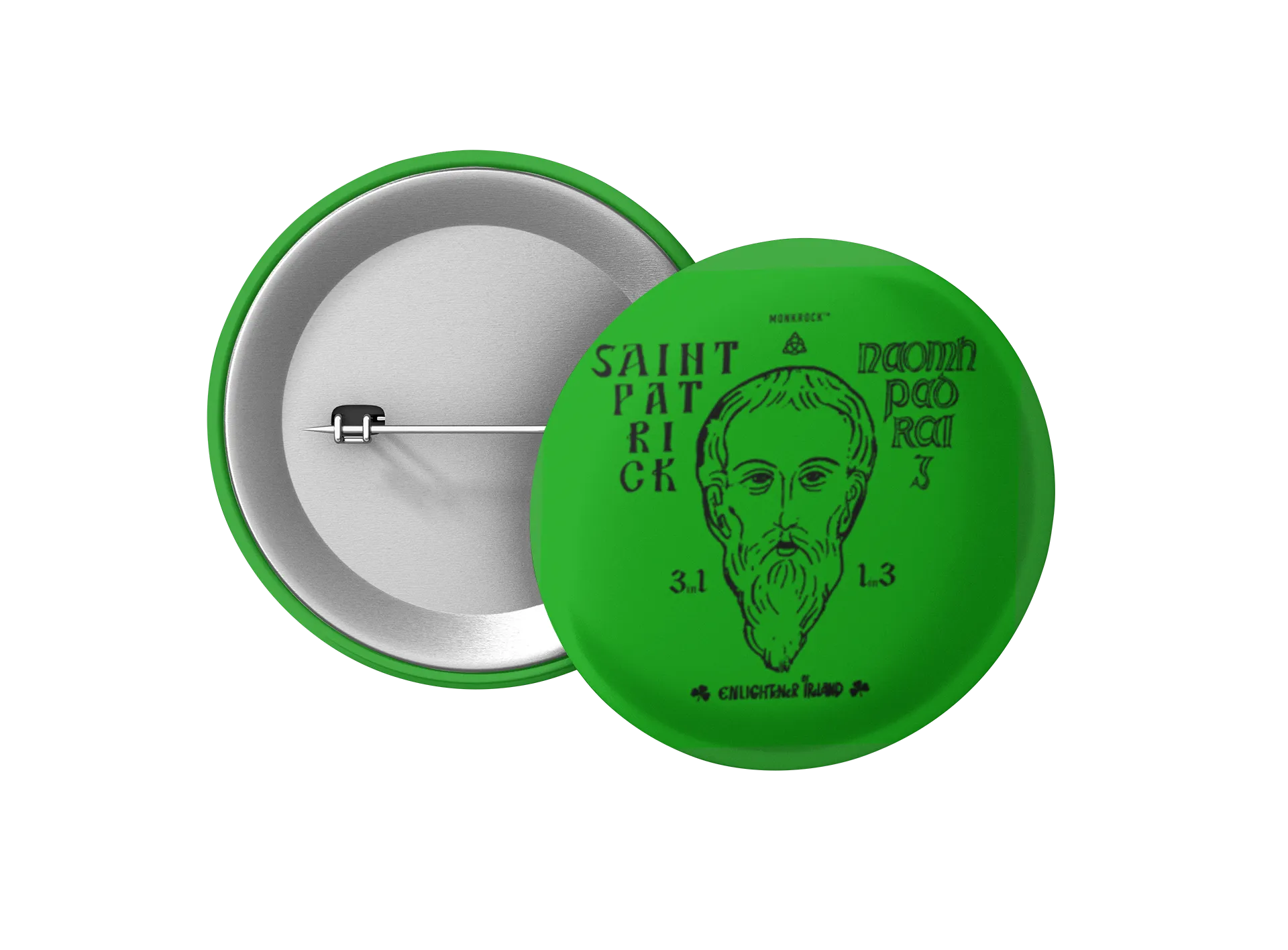St Patrick Button